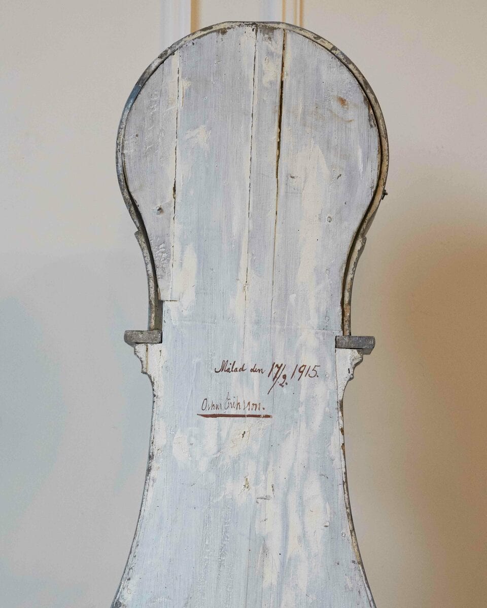 ON HOLD - Late 18th-Century Swedish Rococo Longcase Clock, Dated 1787 - JAA