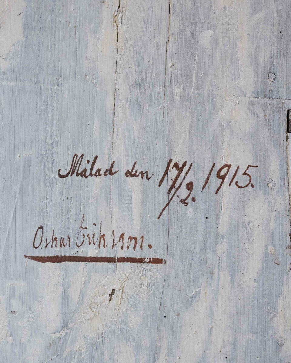 ON HOLD - Late 18th-Century Swedish Rococo Longcase Clock, Dated 1787 - JAA