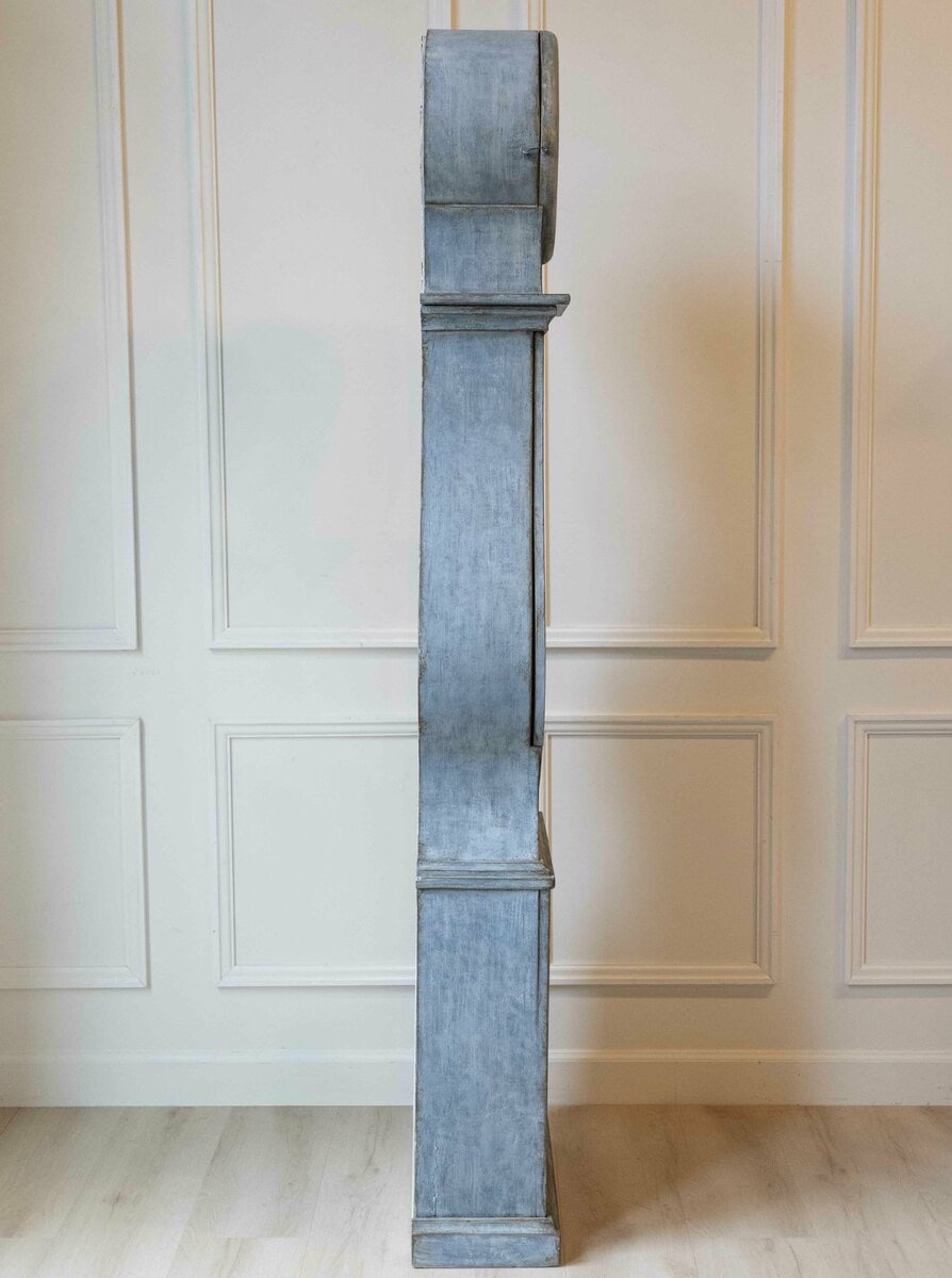 ON HOLD - Late 18th-Century Swedish Rococo Longcase Clock, Dated 1787 - JAA