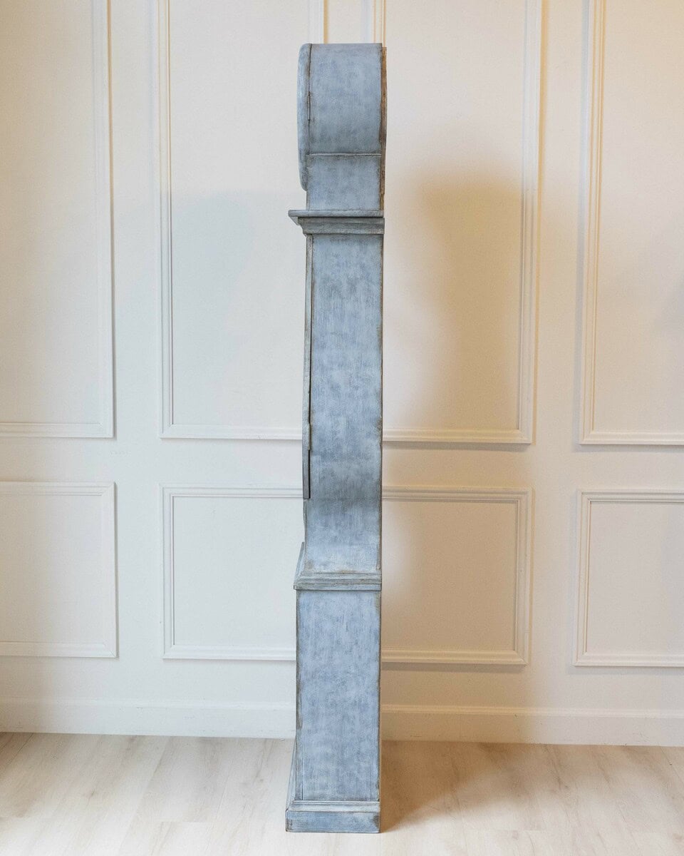 ON HOLD - Late 18th-Century Swedish Rococo Longcase Clock, Dated 1787 - JAA