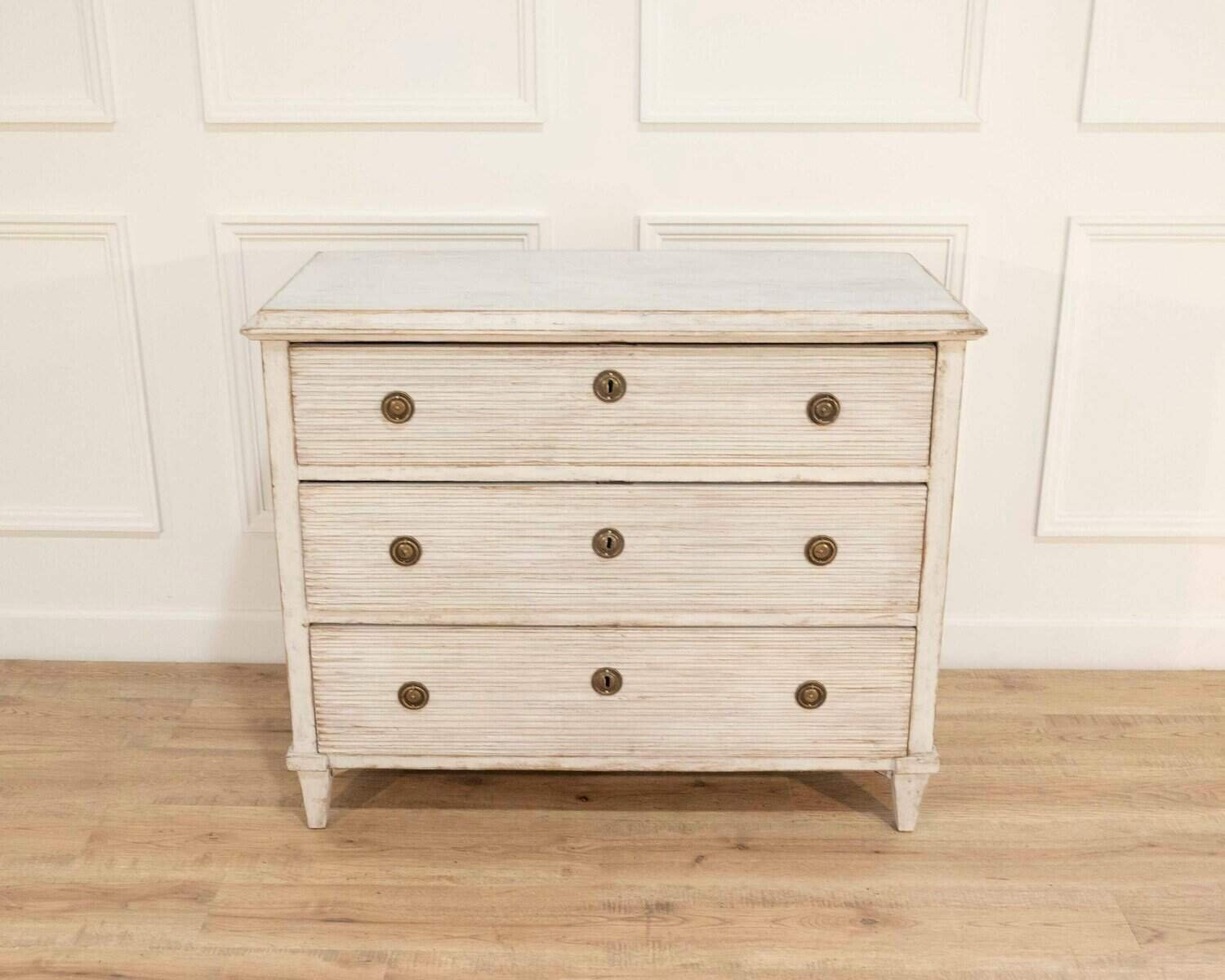 19th Century Swedish Gustavian Style Chest of Drawers - JAA