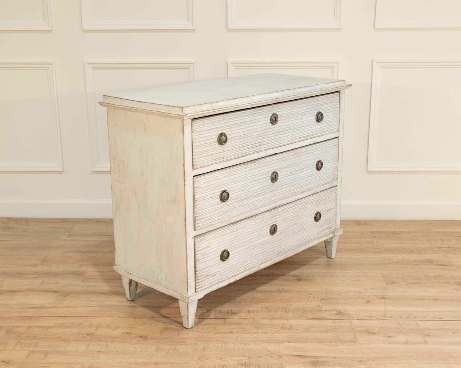 19th Century Swedish Gustavian Style Chest of Drawers - JAA