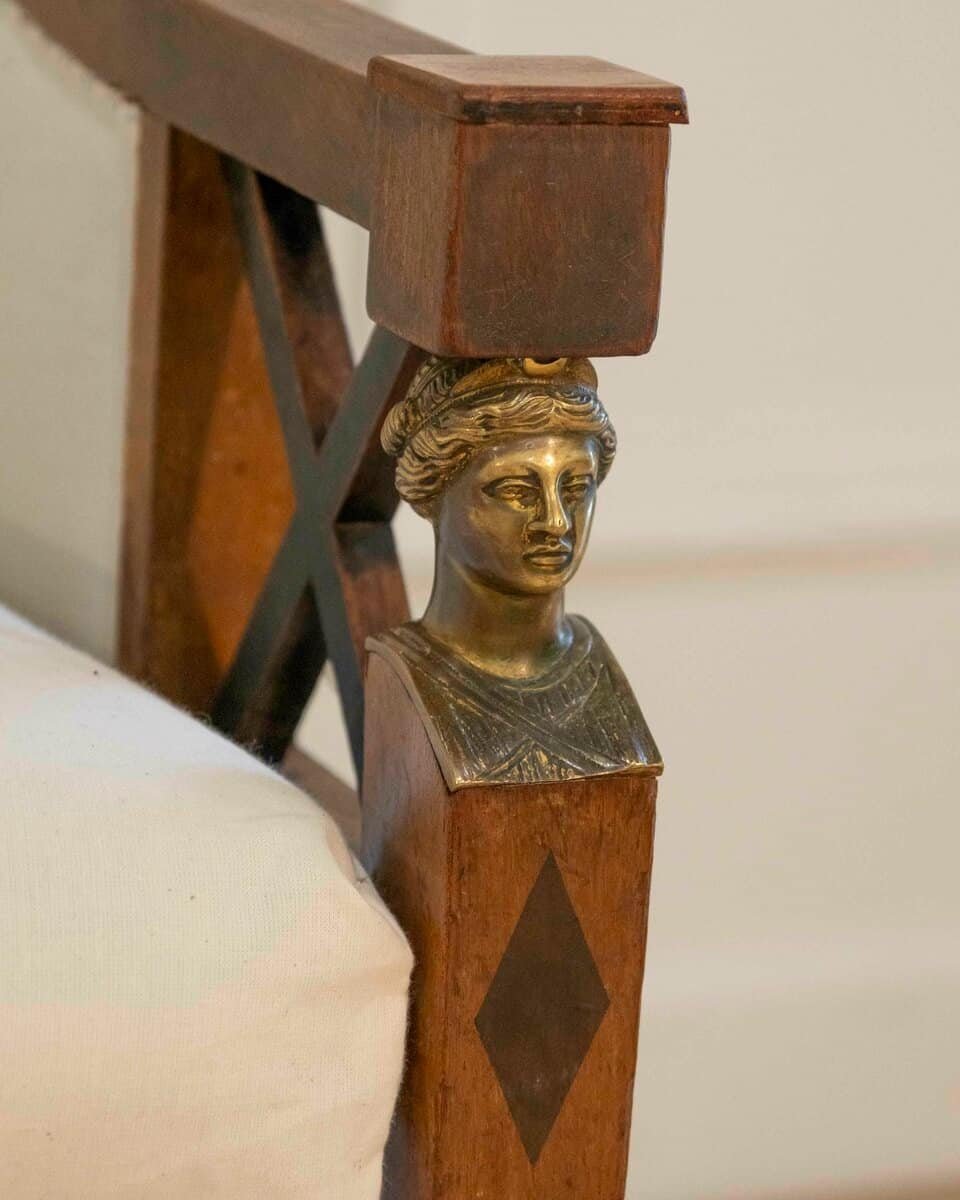 19th Century Swedish Salon Suite with Sofa and Pair of Armchairs - JAA