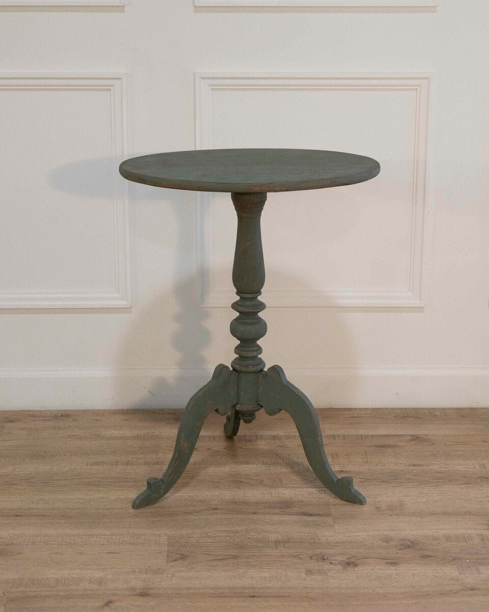 19th Century Swedish Tripod Oval Table - JAA