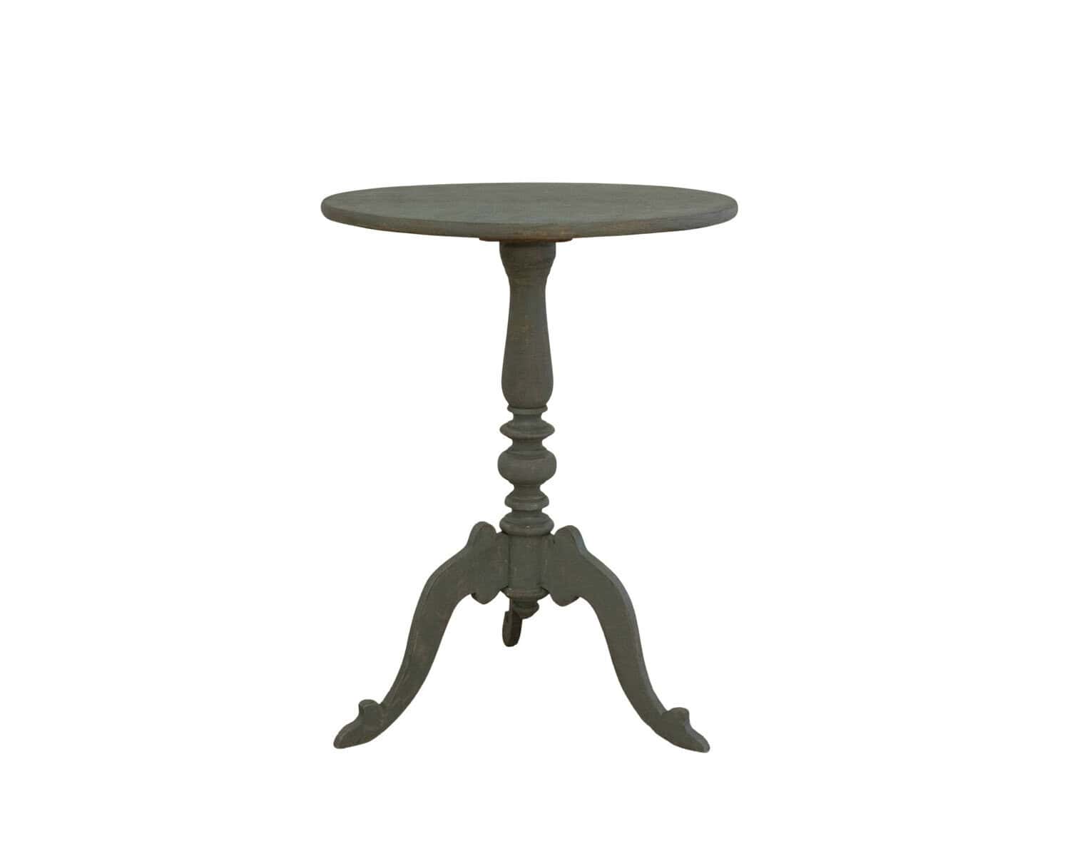 19th Century Swedish Tripod Oval Table - JAA