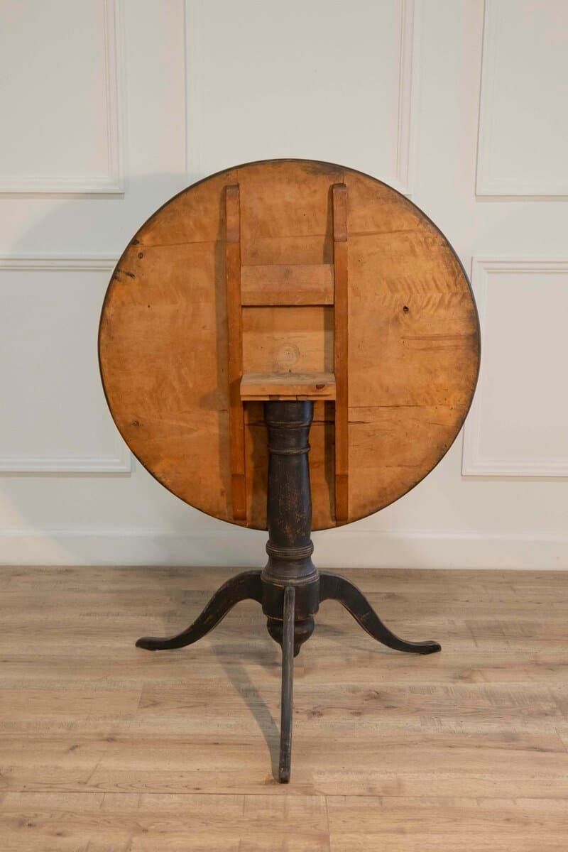19th Century Swedish Tilt-Top Table - JAA