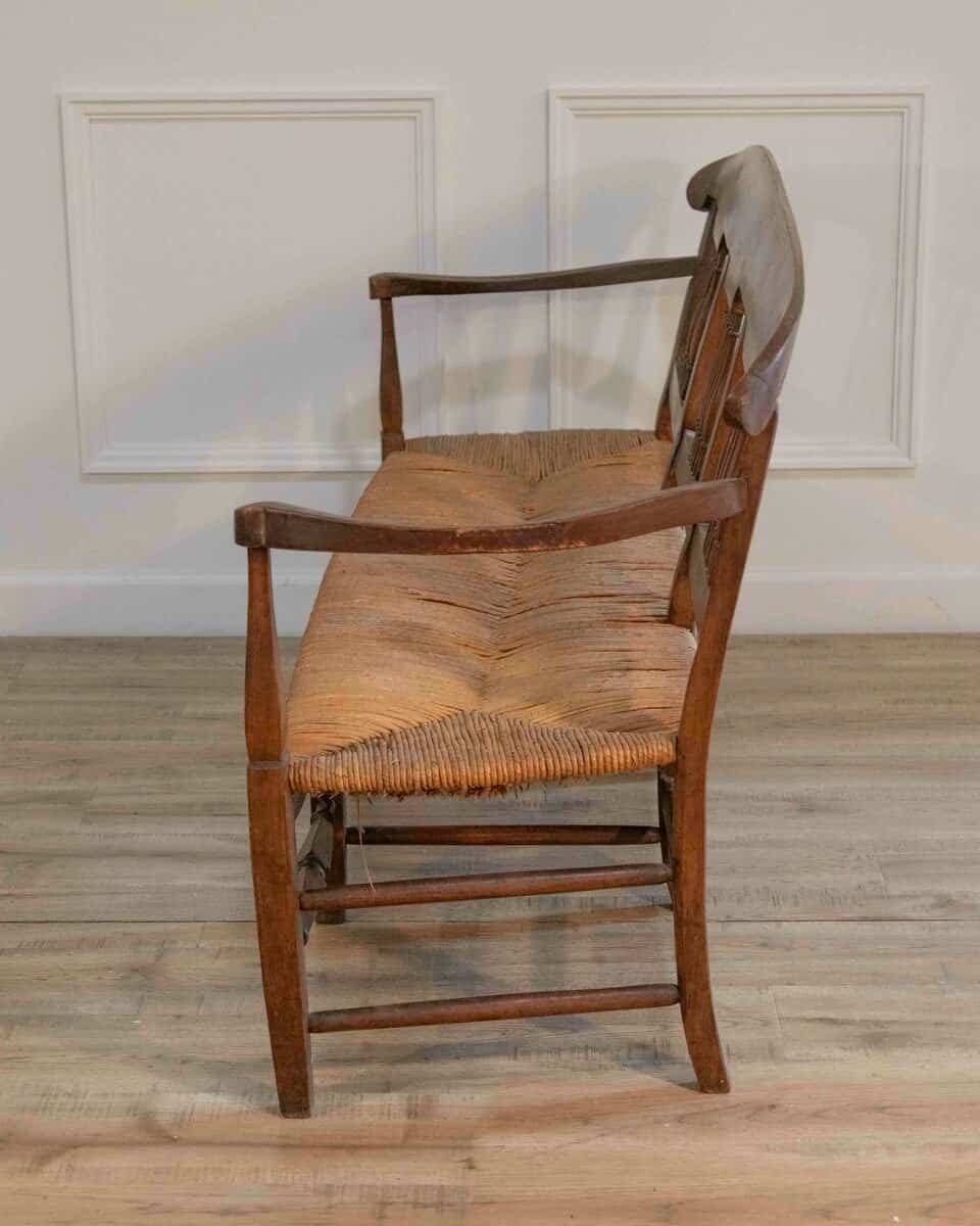 French 19th Century Sofa Bench - JAA