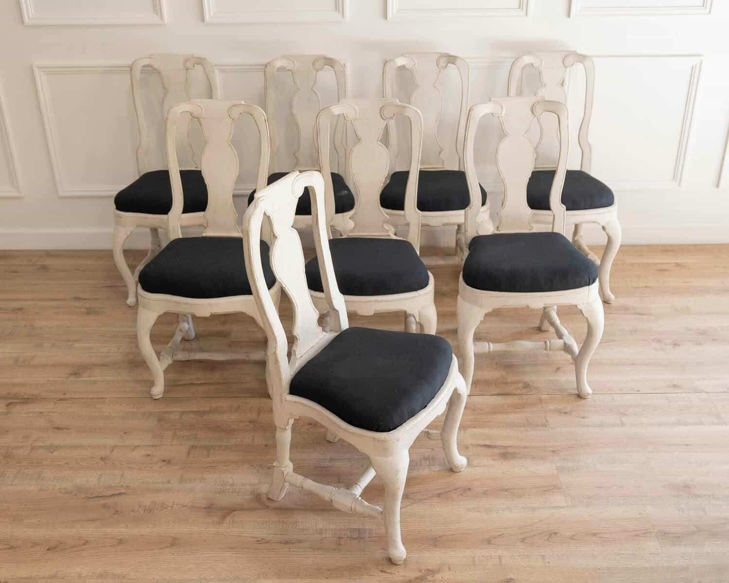 Set of 8 Chairs Circa 1760 - JAA