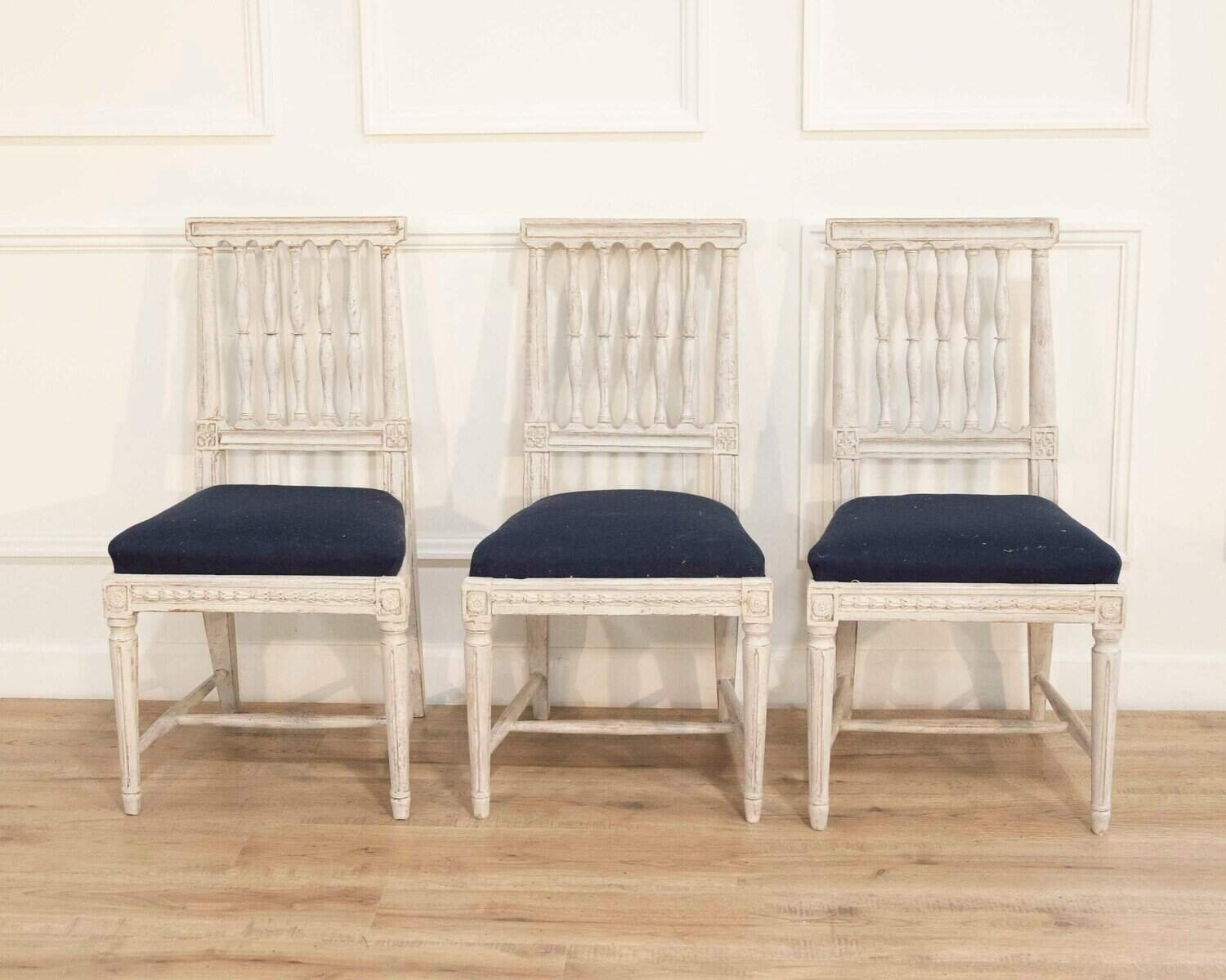 Set of 6 Gustavian Chairs - JAA