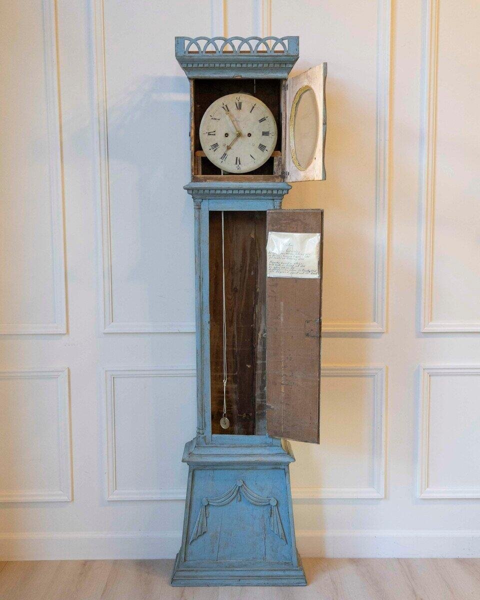 Bornholm Clock from the Island Between Denmark and Sweden, Early 1800s - JAA