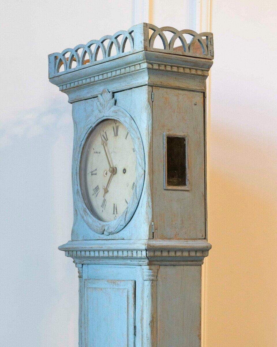 Bornholm Clock from the Island Between Denmark and Sweden, Early 1800s - JAA