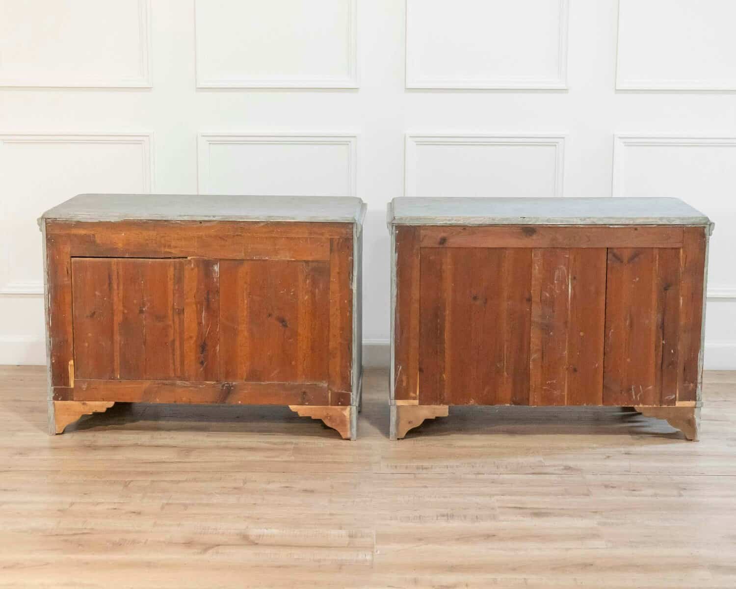 A Pair of 19th Century Swedish Chests - JAA