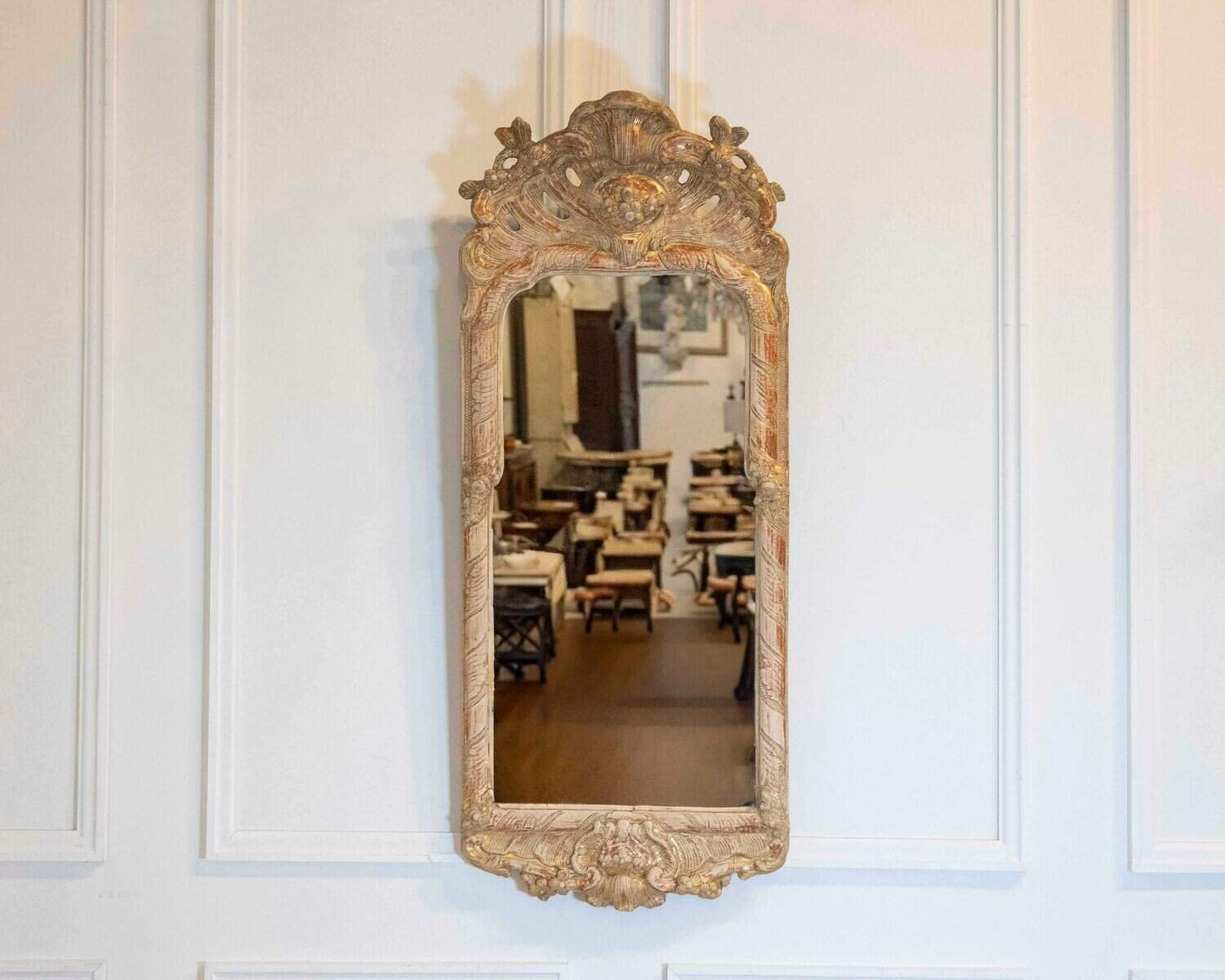 A period Rococo mirror - JAA