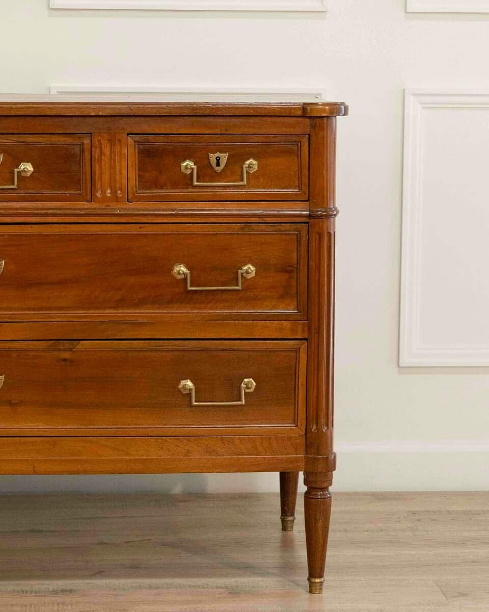 ON HOLD - Louis XVI Style Walnut Chest Of Drawers - JAA