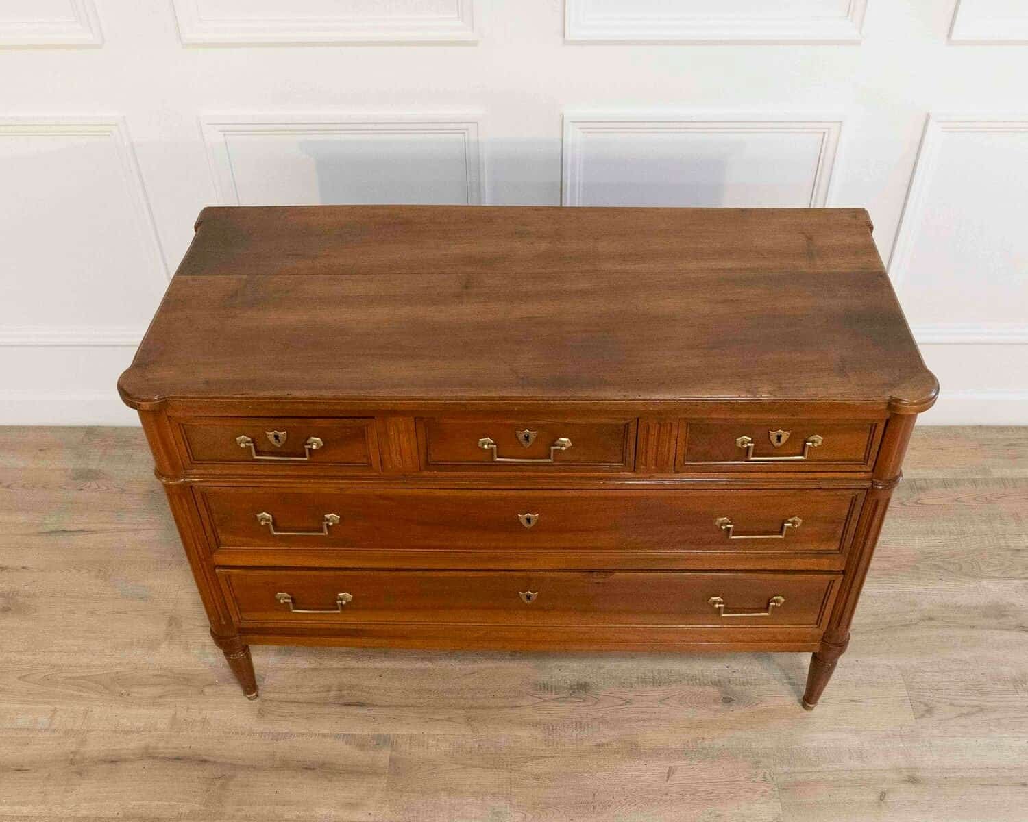 ON HOLD - Louis XVI Style Walnut Chest Of Drawers - JAA