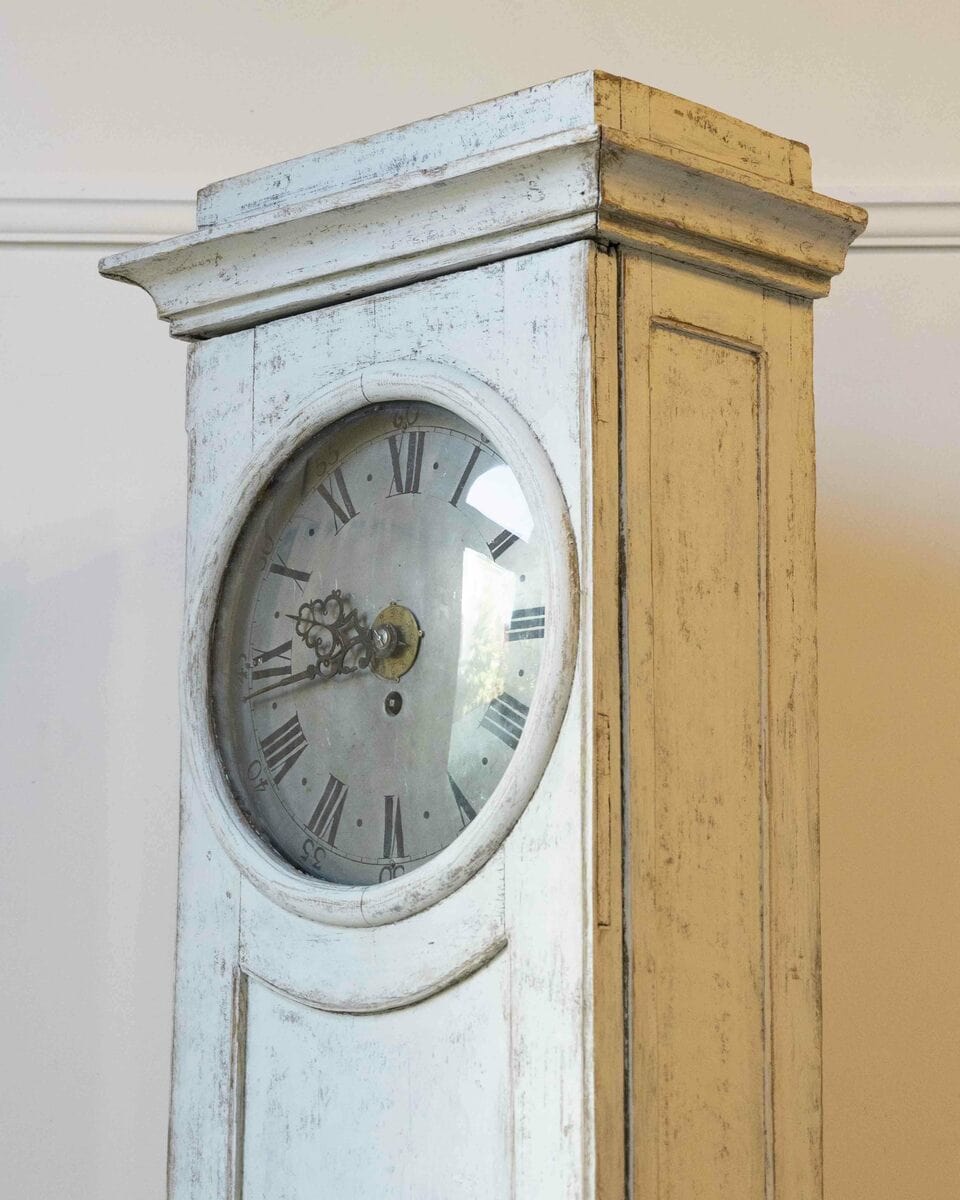 Swedish Gustavian Neoclassical Longcase Clock, Circa 1800 - JAA