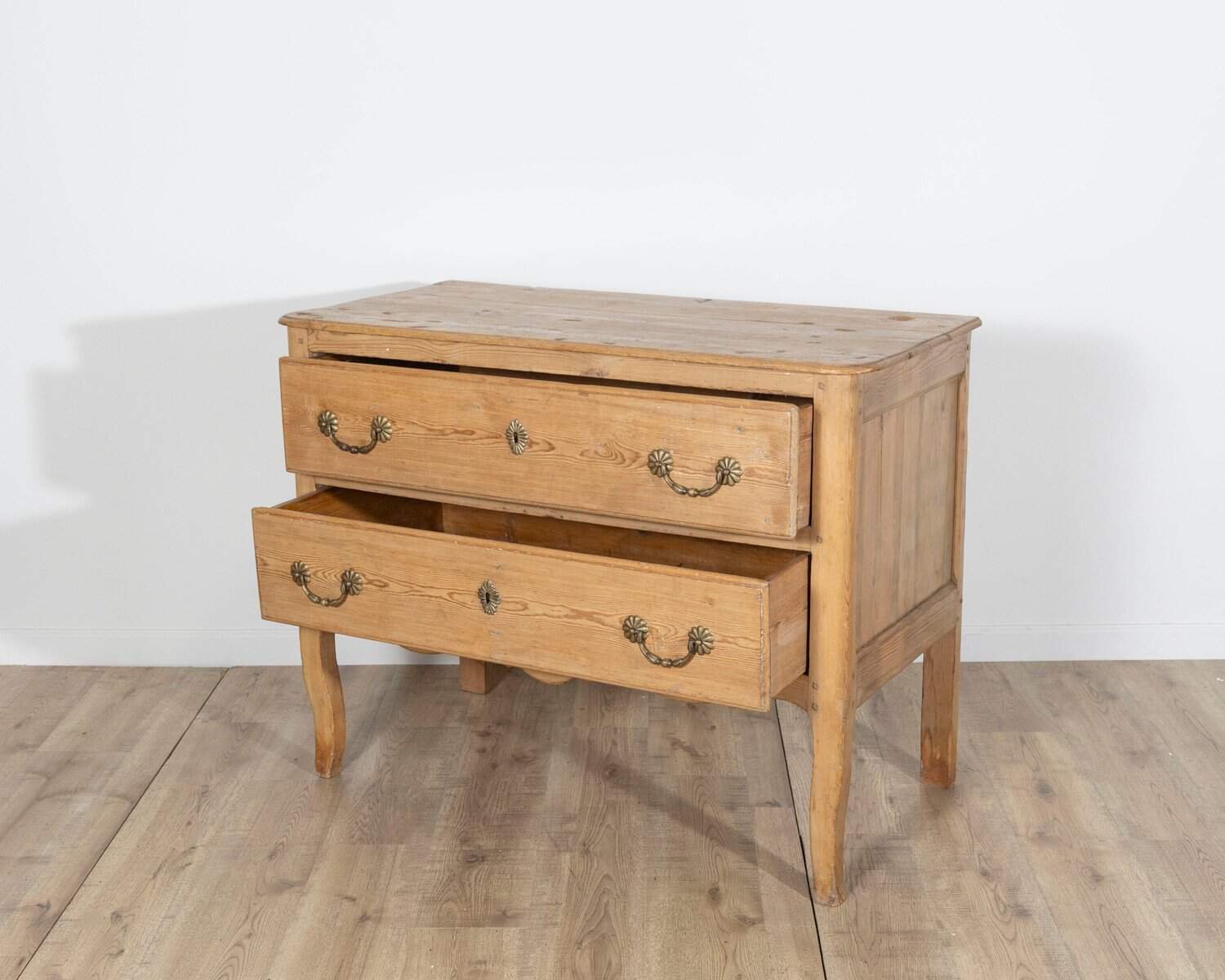 18th-Century Provincial Two-Drawer Commode - JAA