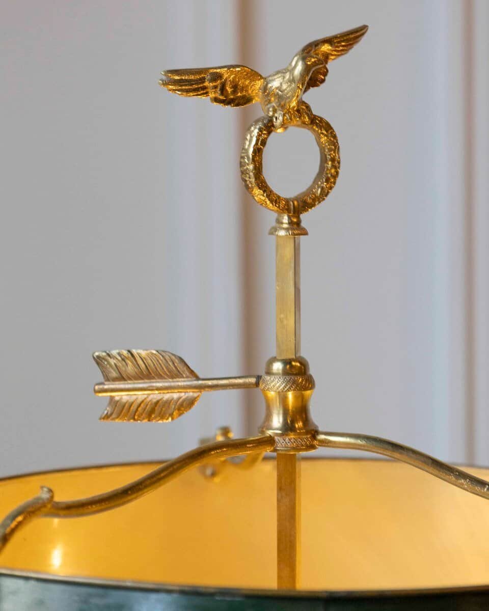 20th Century French Tole Lamp Circa 1900 - JAA