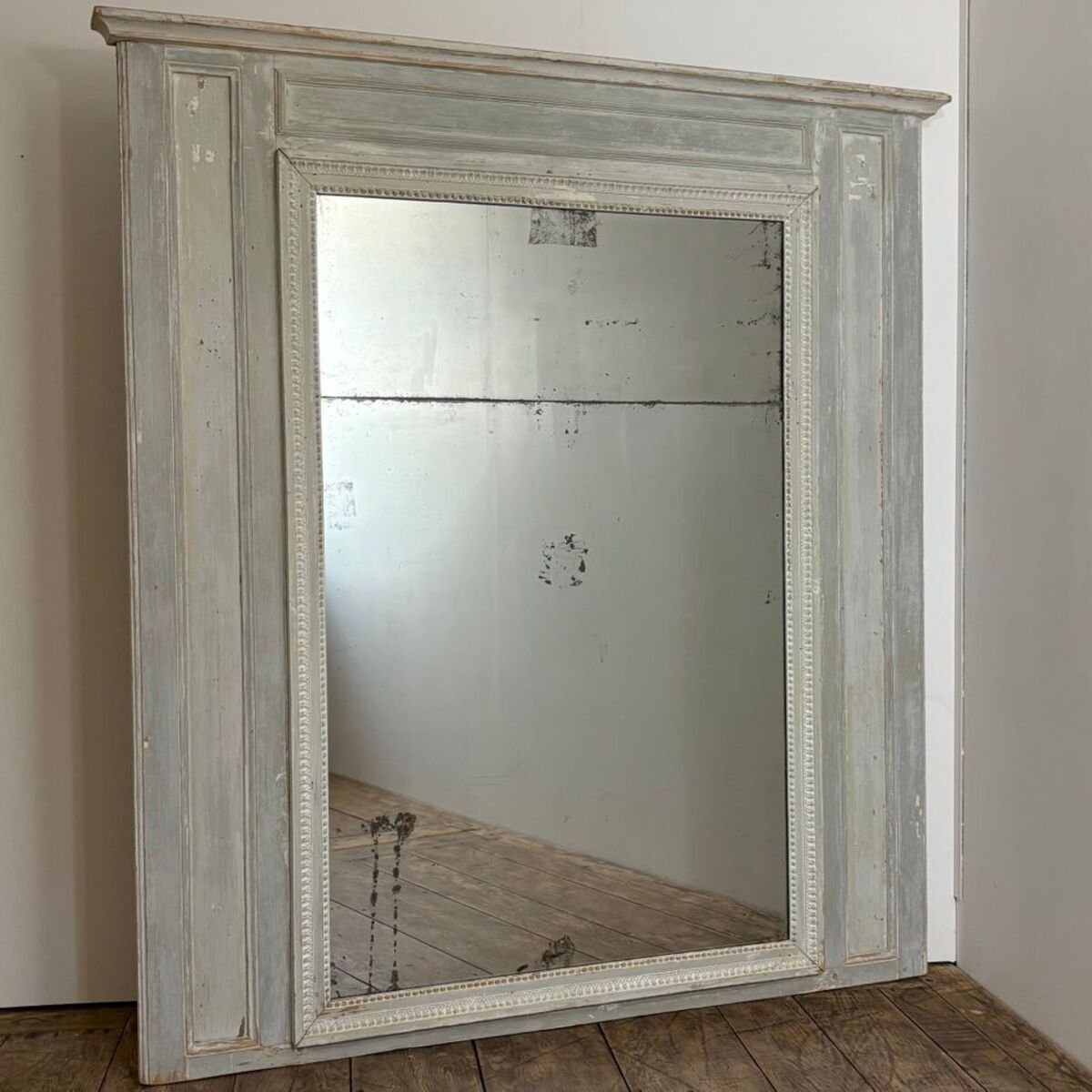 Louis XVI period wood paneling trumeau - JAA