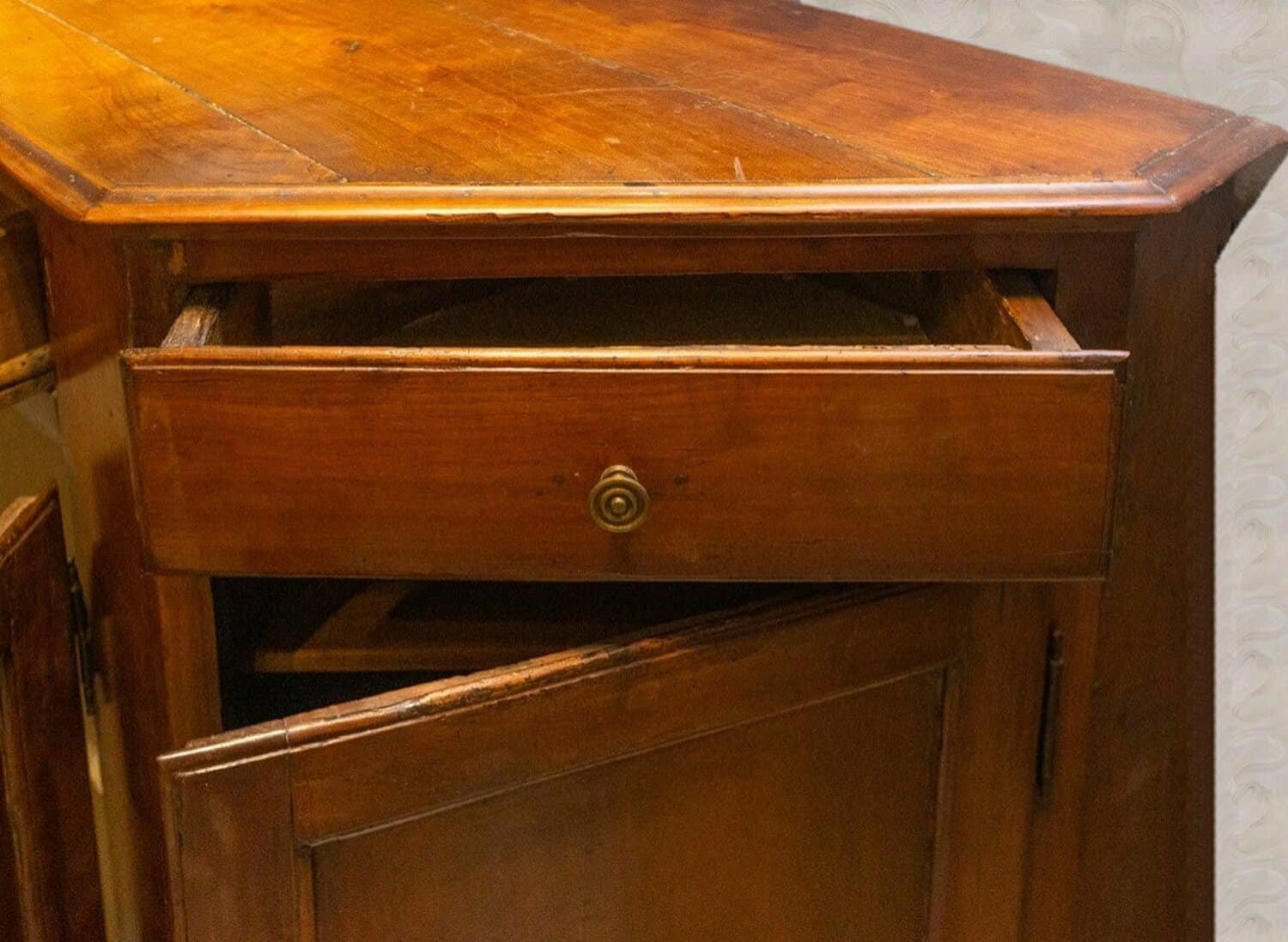 Early 19th Century Louis XVI Style Sideboard In Cherry Wood - JAA