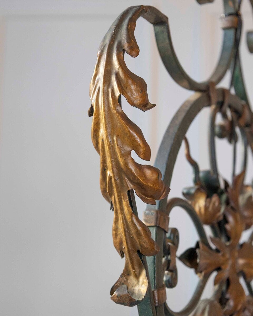 20th Century French Iron Chandelier - JAA