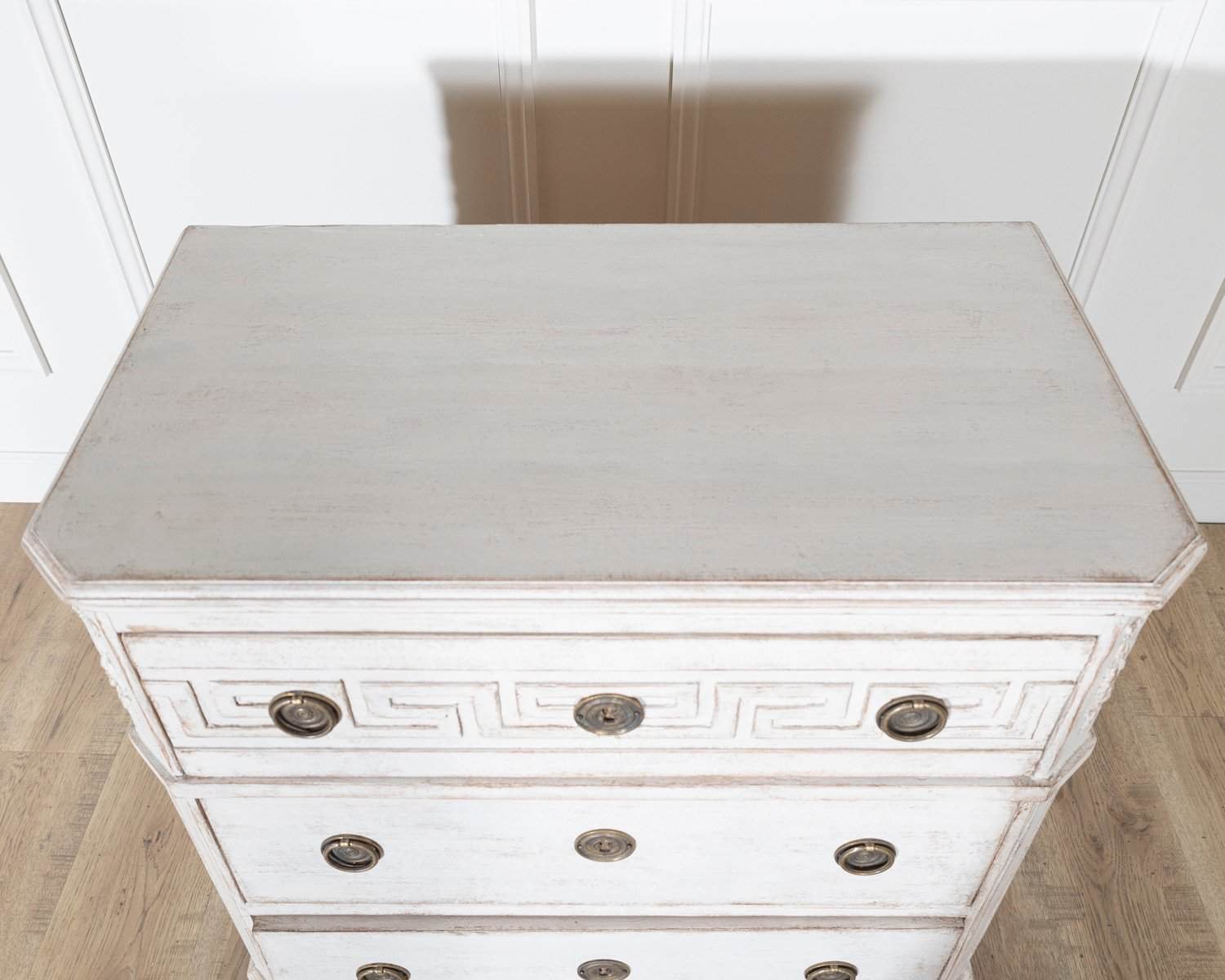 Rare Pair of Swedish Painted Chests, circa 1880 - JAA