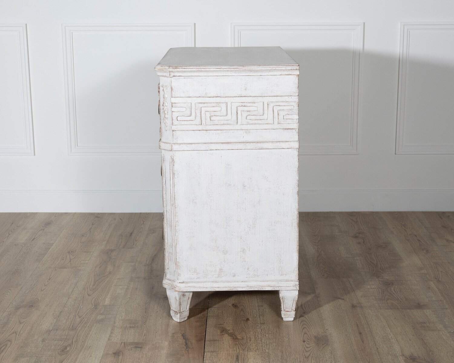 Rare Pair of Swedish Painted Chests, circa 1880 - JAA