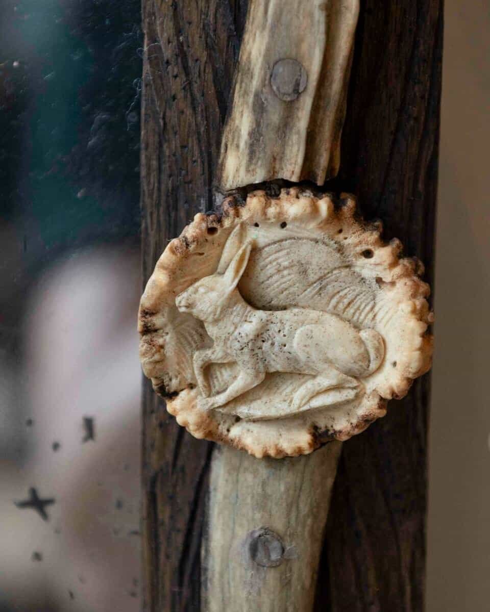 19th century Black Forest Mirror - JAA