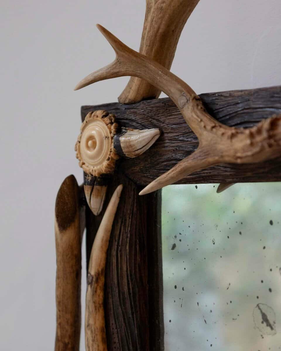 19th century Black Forest Mirror - JAA