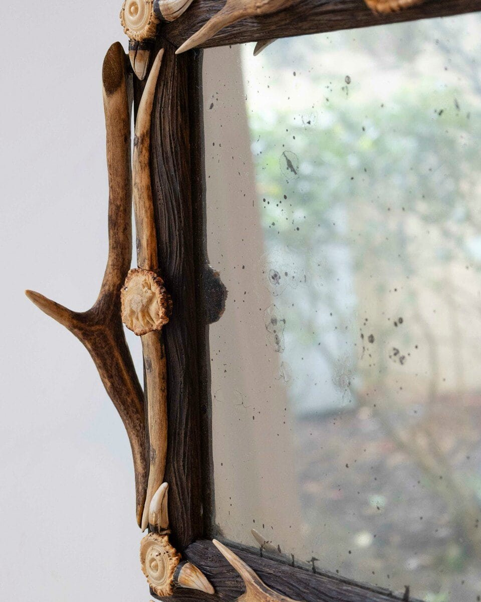 19th century Black Forest Mirror - JAA