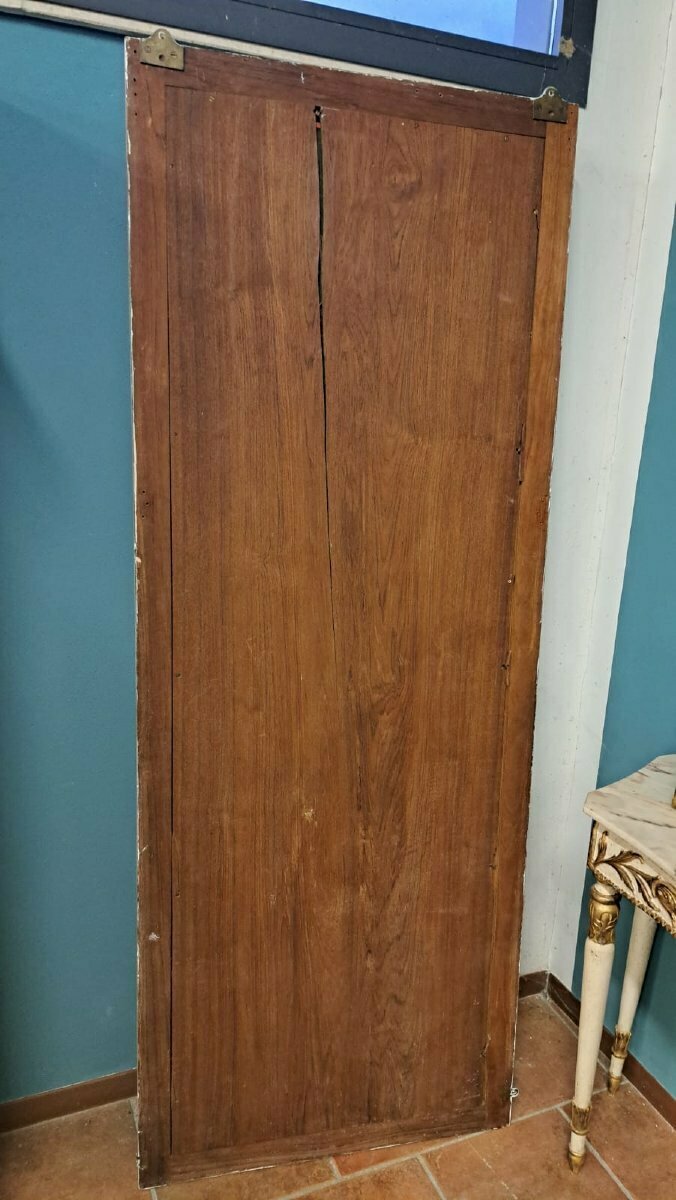 Large Painted Napoleon III Mirror - JAA