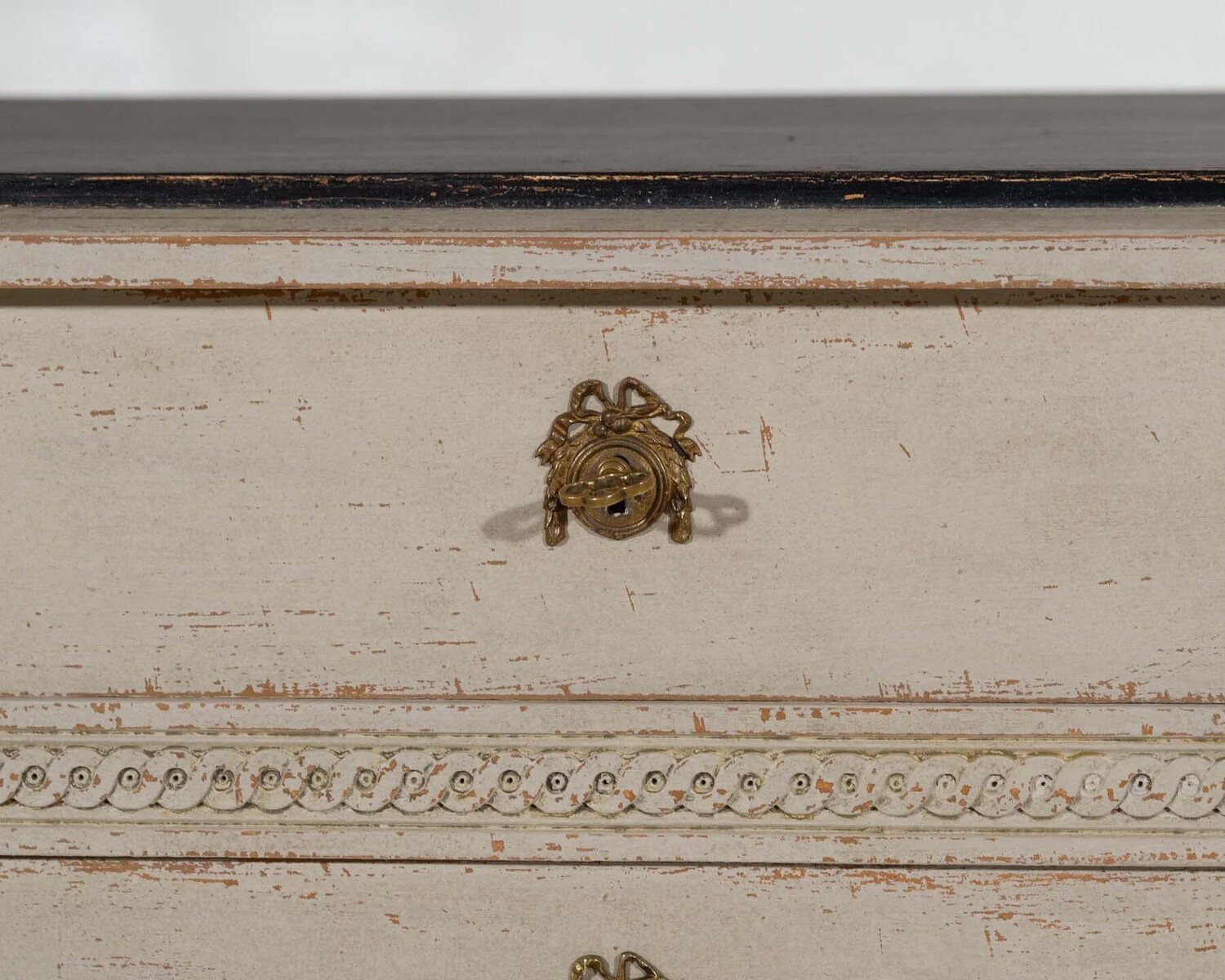 19th Century Chest of Drawers with Beautiful Carvings - JAA