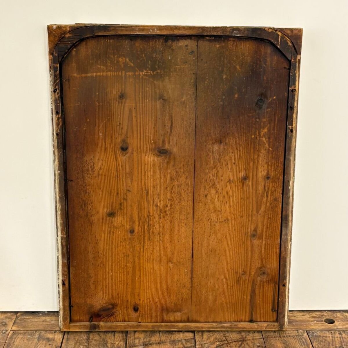 Louis XVI period wood panel mirror - JAA