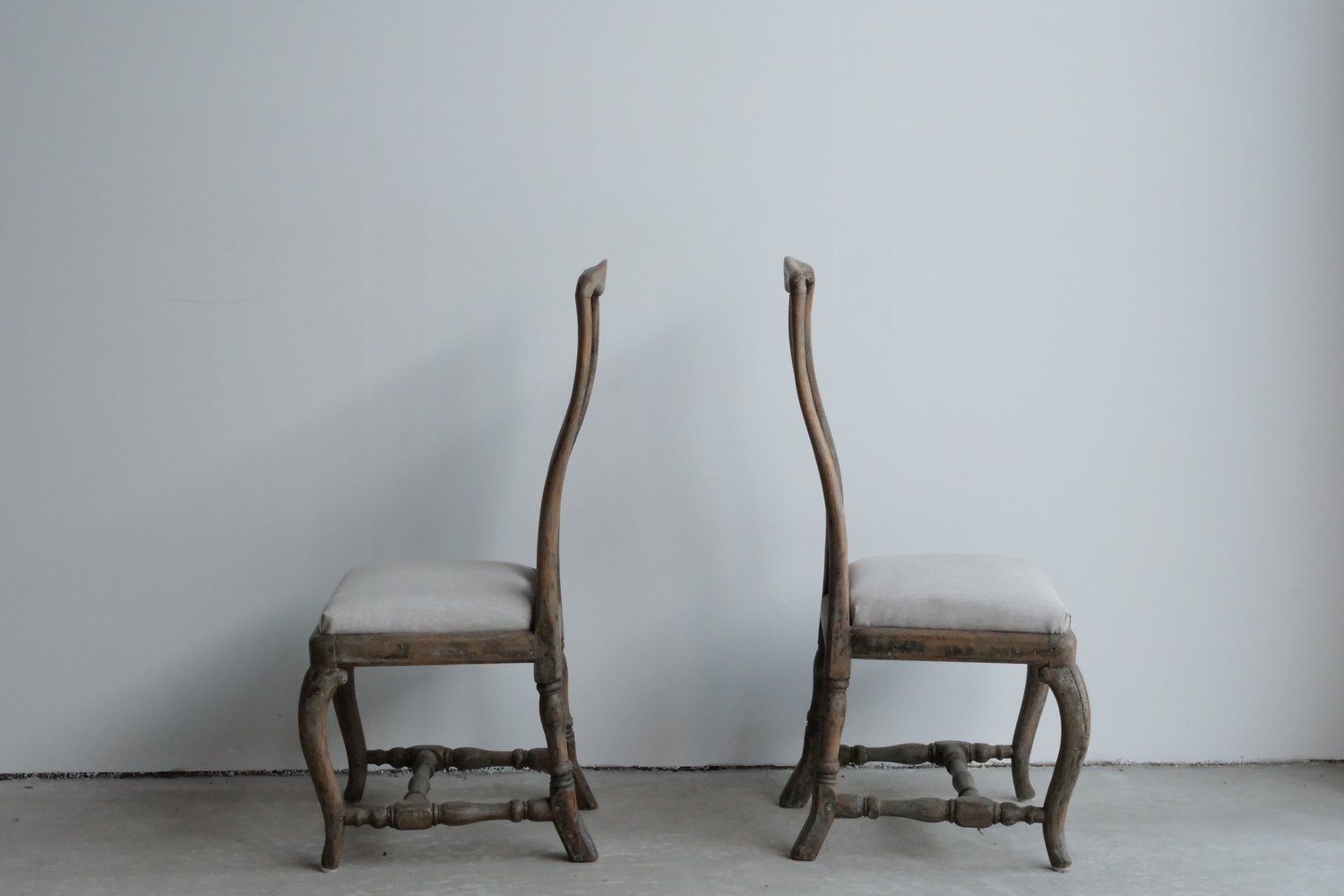 A Pair of Rococo Chairs Circa 1760 - JAA