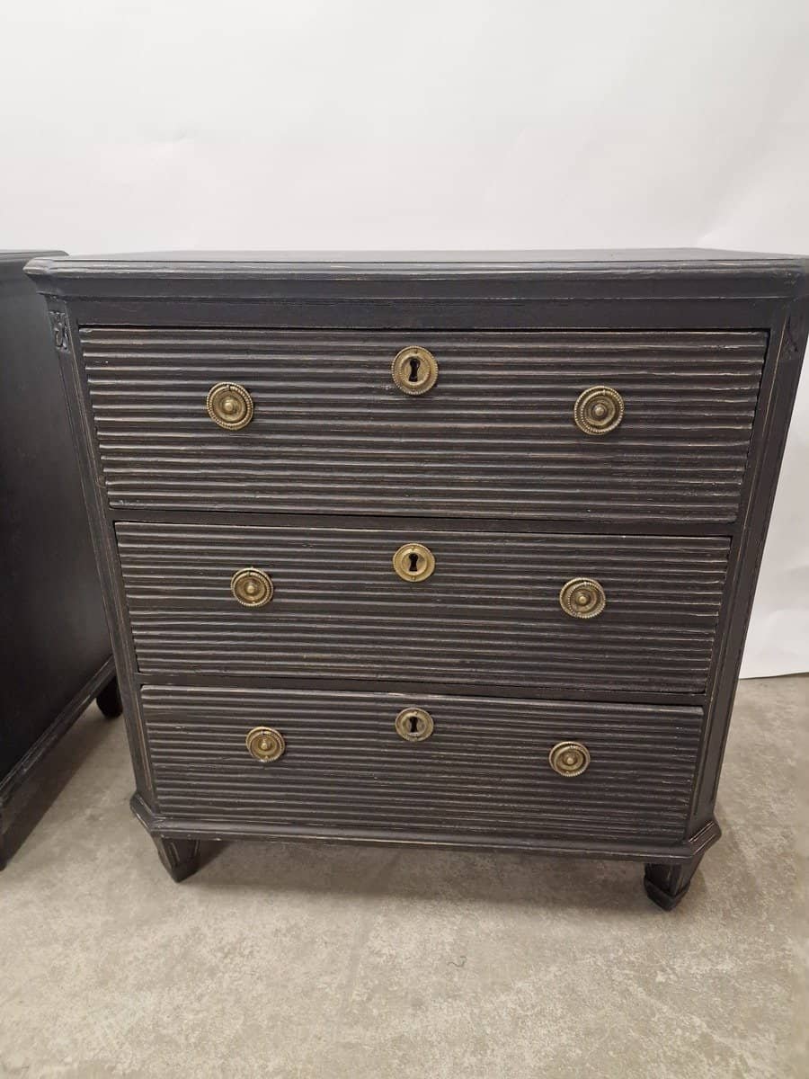 Pair chests of drawers  ca 1880 - JAA