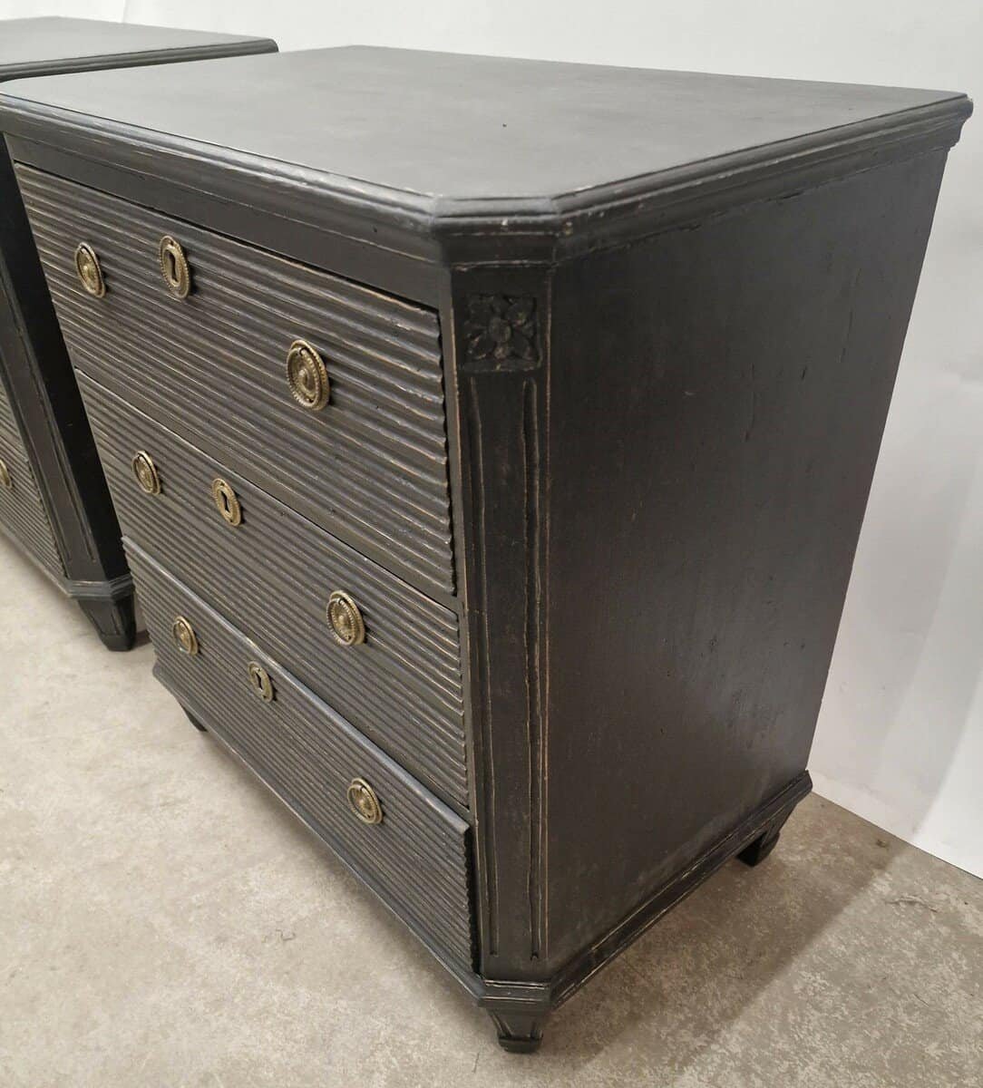 Pair chests of drawers  ca 1880 - JAA