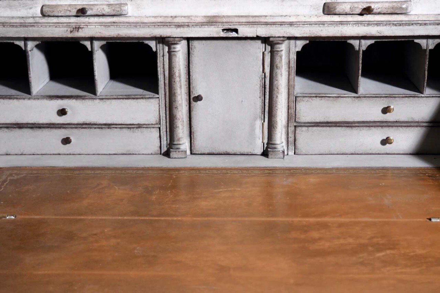 European Two Part Bureau 19th Century - JAA