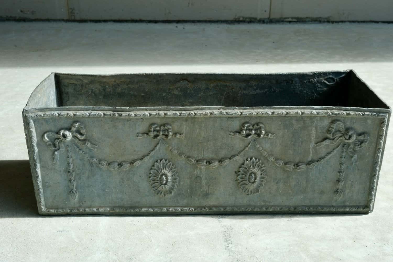 Pair of Late 19th Century Lead Planters - JAA