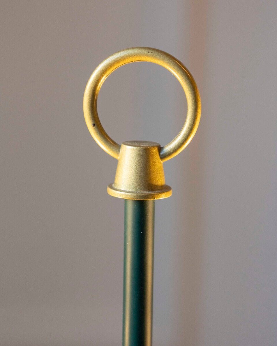 Pair of Quinquet lamps in painted sheet metal - JAA