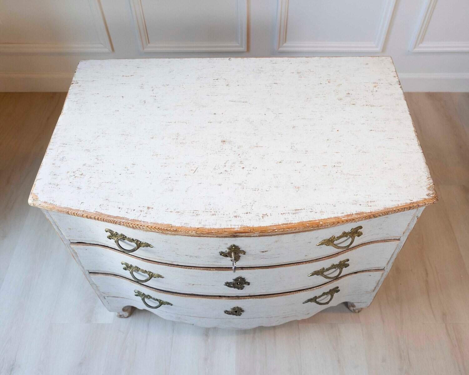 Swedish 18th Century Rococo Commode Circa 1770 - JAA