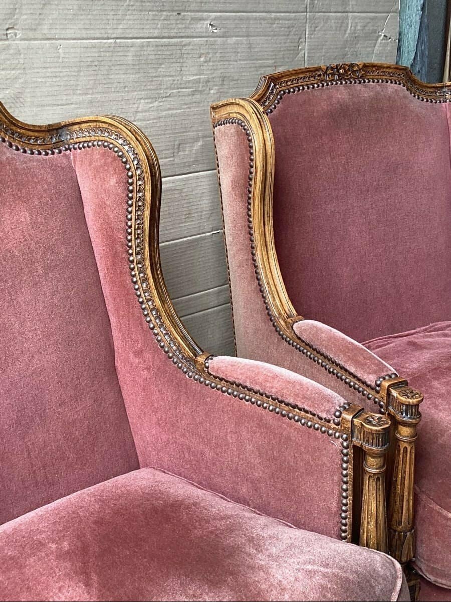 Pair Of Bergeres Directoire - JAA