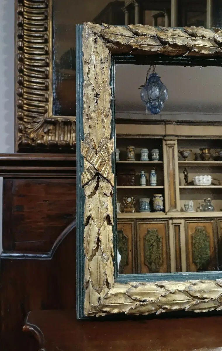 Second Half Of The 18th Century Neoclassical Rectangular Mirror - JAA