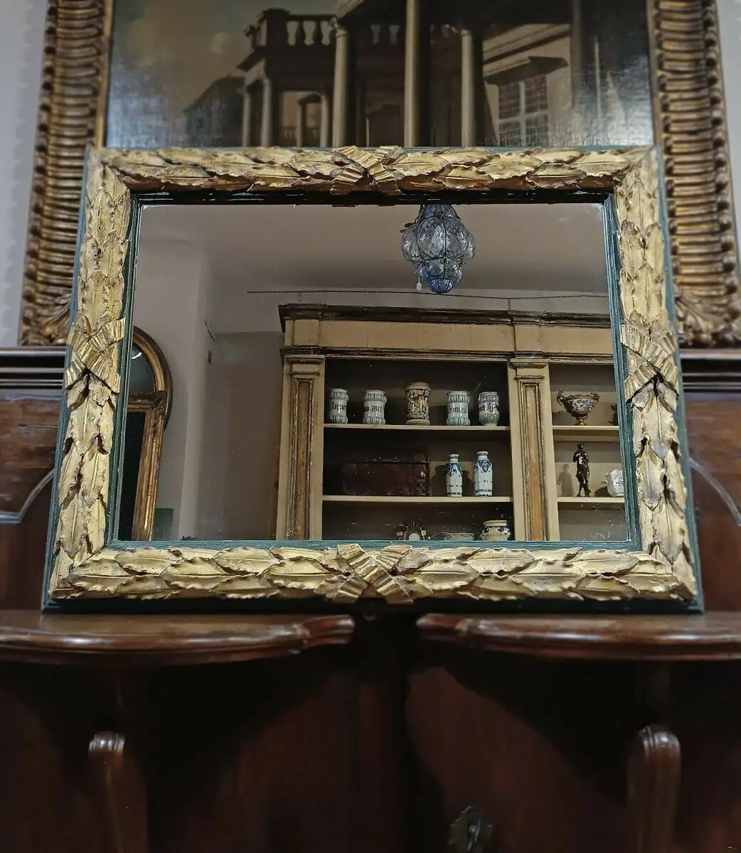 Second Half Of The 18th Century Neoclassical Rectangular Mirror - JAA