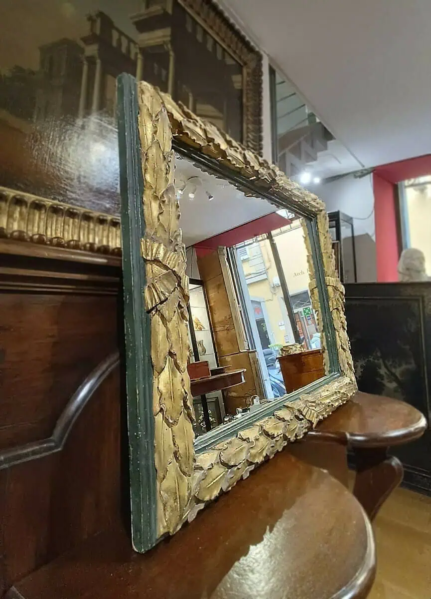 Second Half Of The 18th Century Neoclassical Rectangular Mirror - JAA