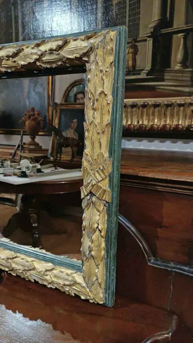 Second Half Of The 18th Century Neoclassical Rectangular Mirror - JAA