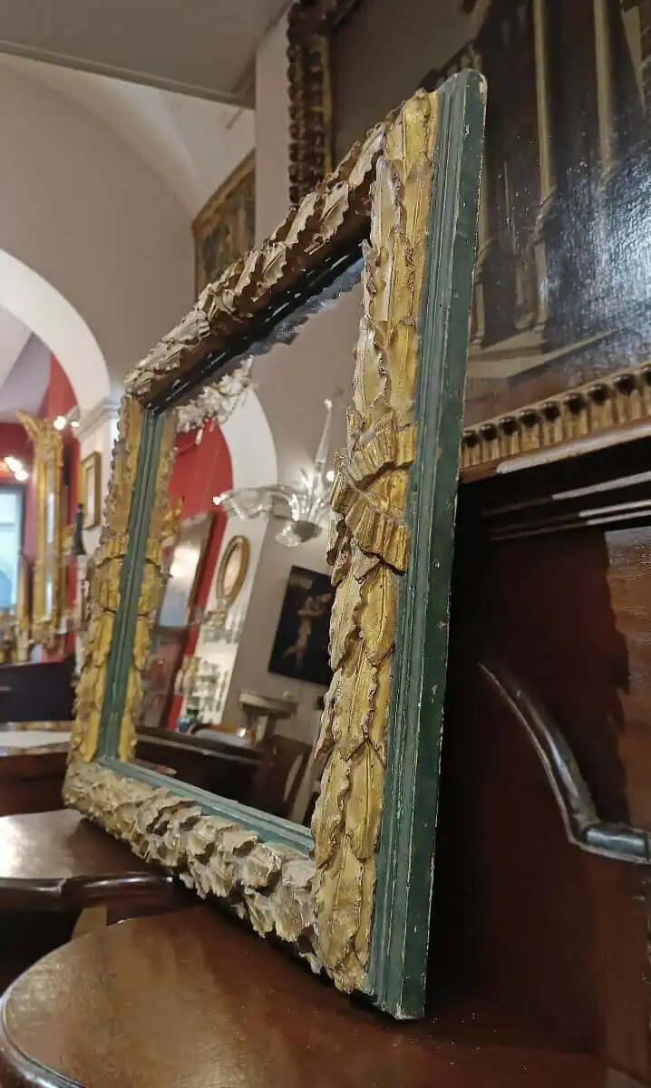 Second Half Of The 18th Century Neoclassical Rectangular Mirror - JAA