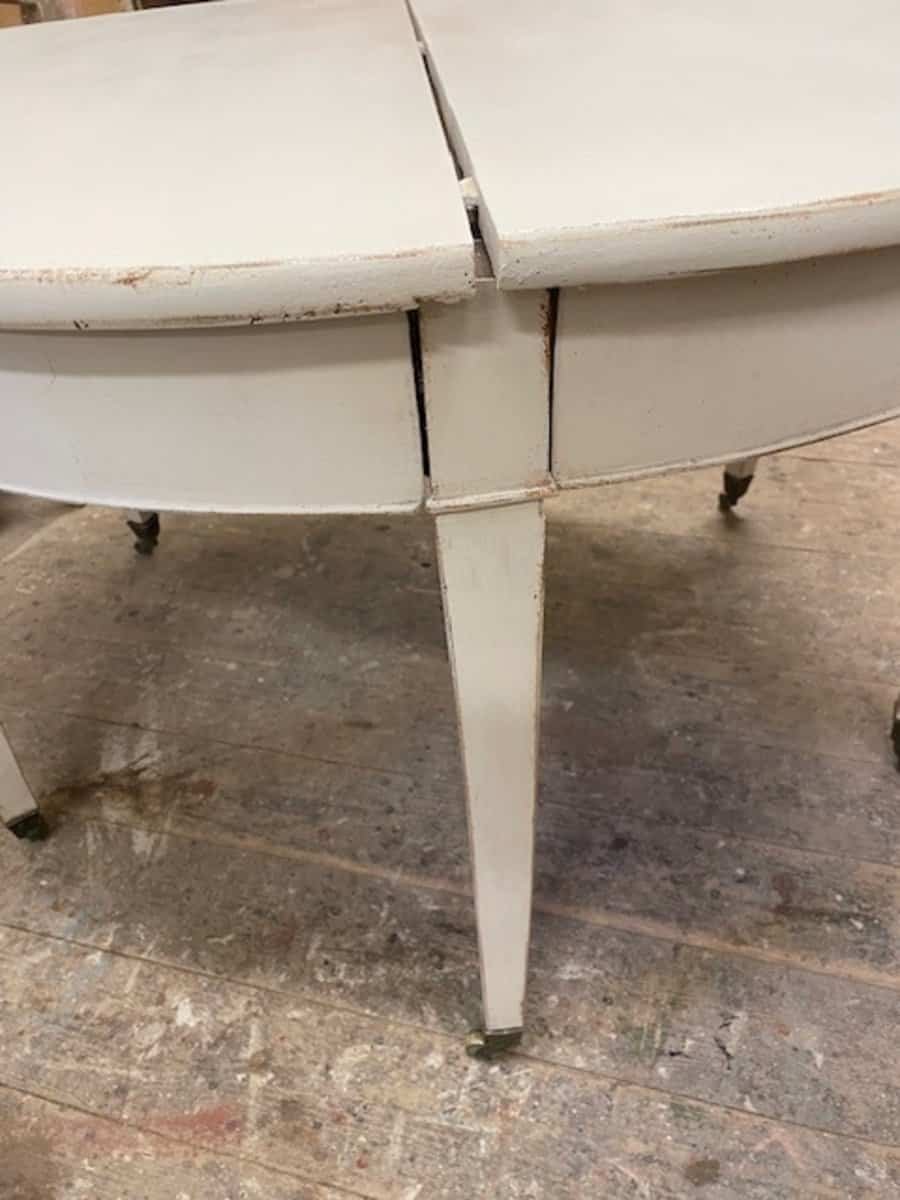 Gustavian, period table with two leaves, from around 1800 - JAA