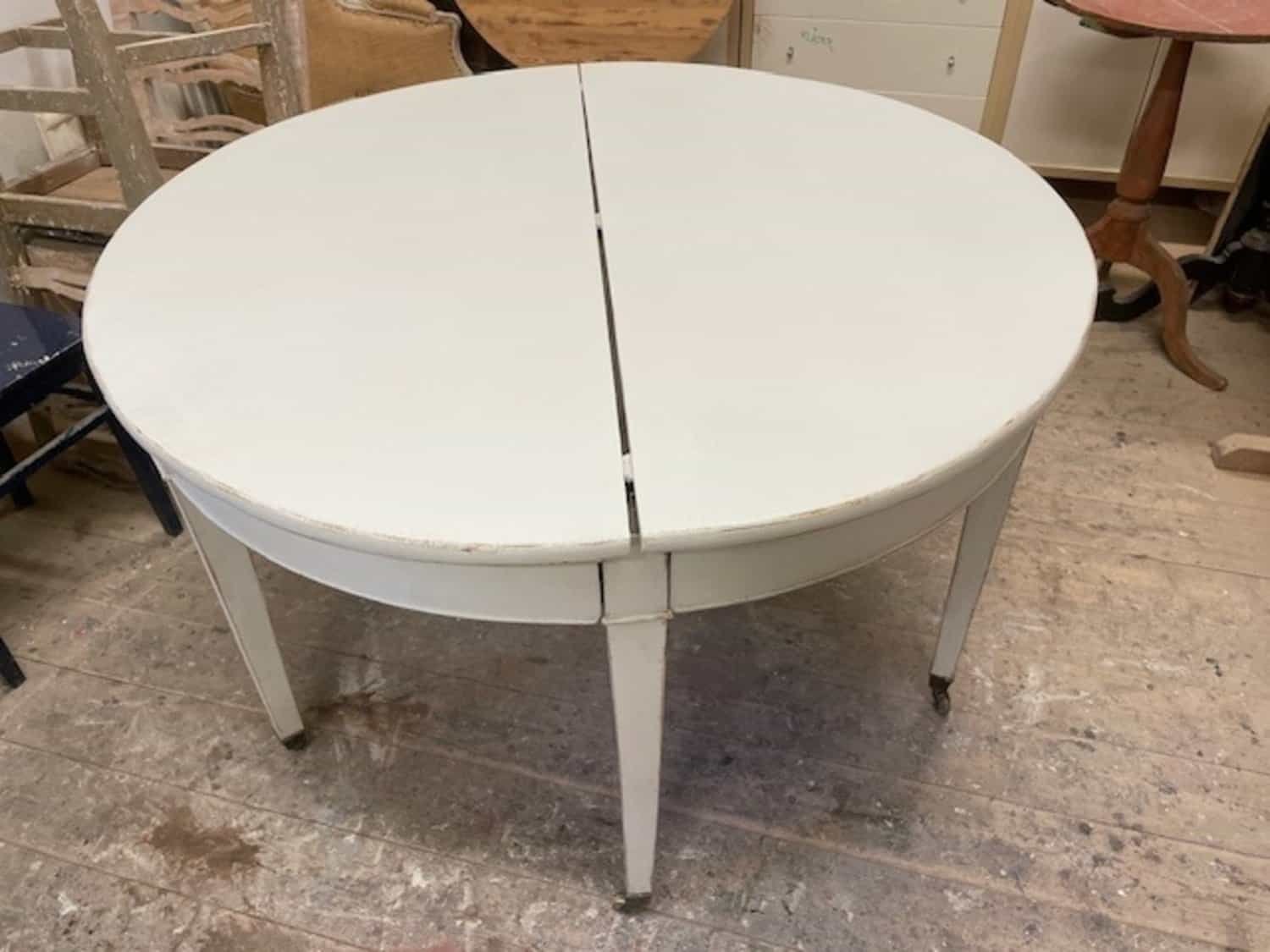 Gustavian, period table with two leaves, from around 1800 - JAA