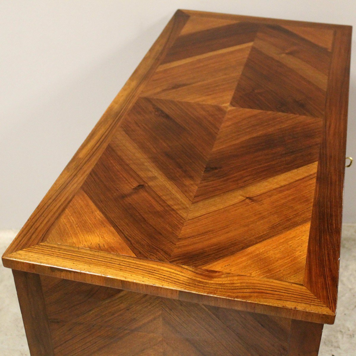 Antique Directoire Chest Of Drawers In Walnut - Italy 18th