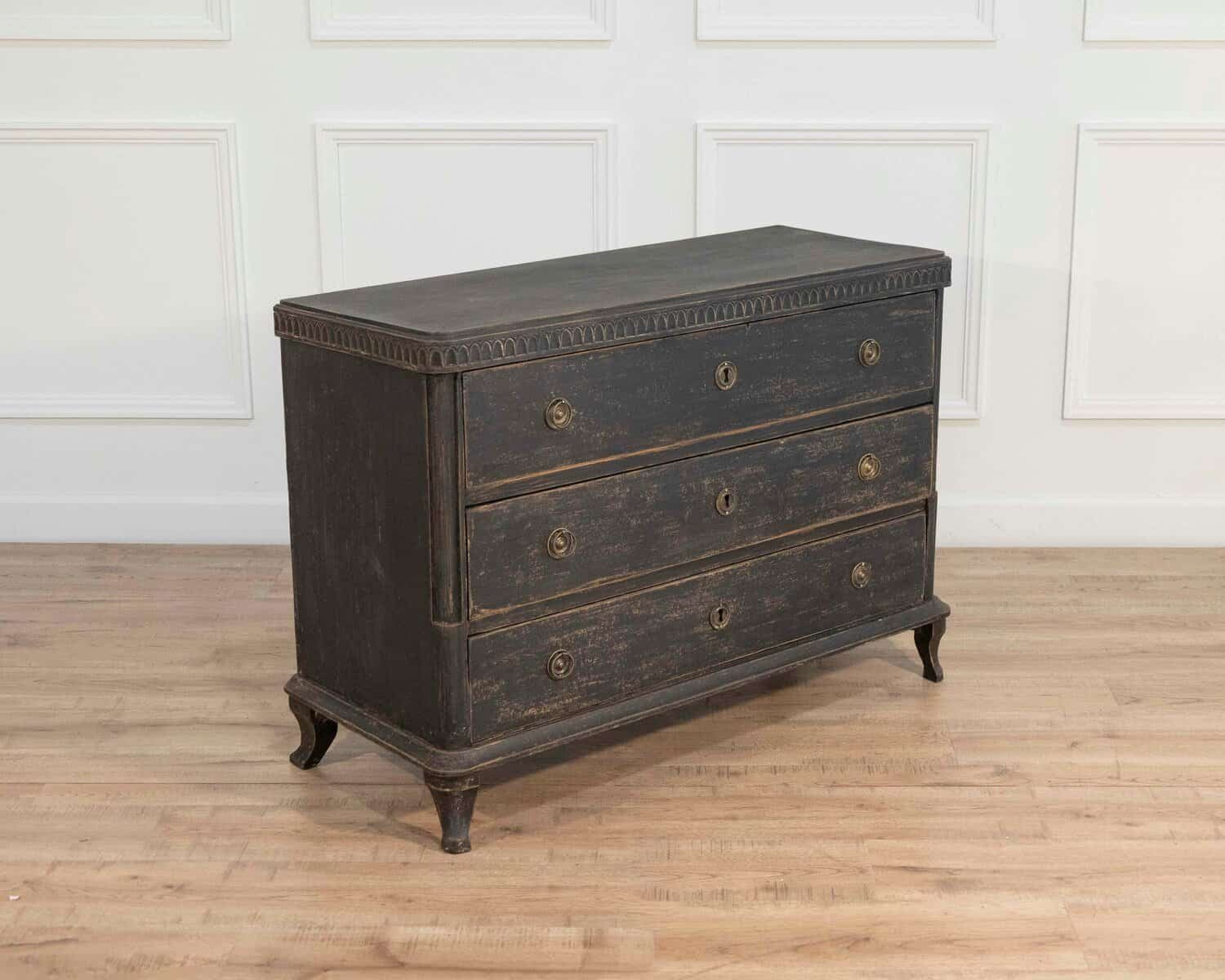 ON HOLD - 19th Century Swedish Gustavian Style Chest of Drawers - JAA